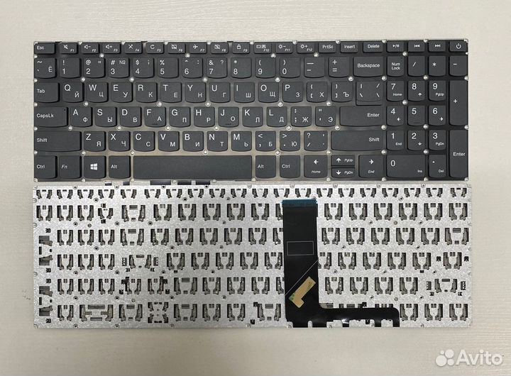 Клавиатура Lenovo IdeaPad 320-15AST без рамки