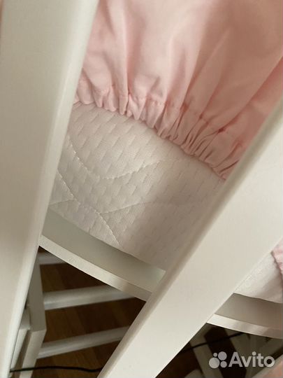 Круглый матрас с наволочкой на кровать трансформе