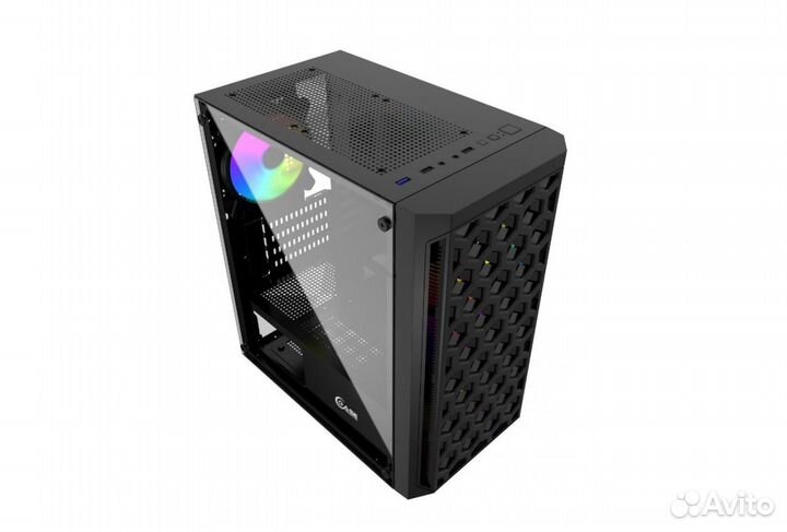 Корпус Powercase Mistral Micro T3B черный (Новый)