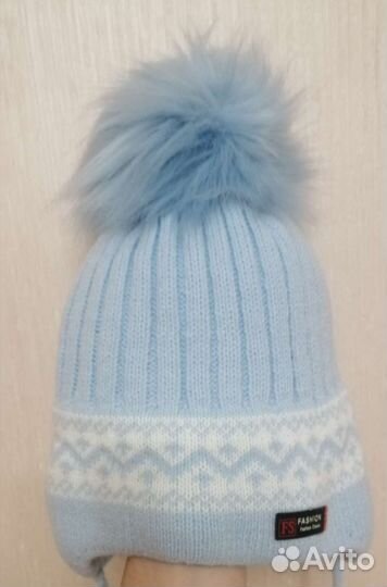 Шапка зимняя новая на 1.5 - 2.5 года