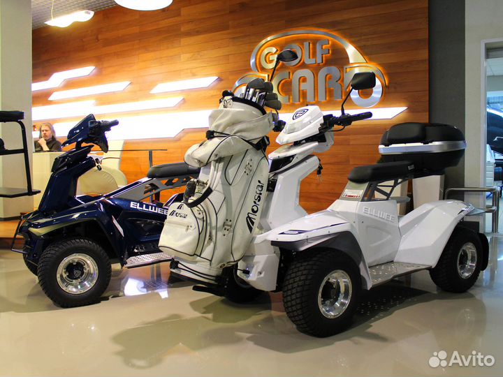 Гольфкар, электрический квадроцикл Ellwee - Швеция