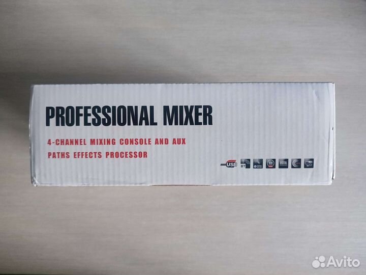 Микшерный пульт Lomeho PRO Bluetooth USB, новый