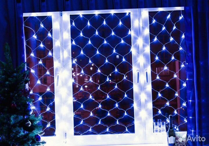 Гирлянда штора