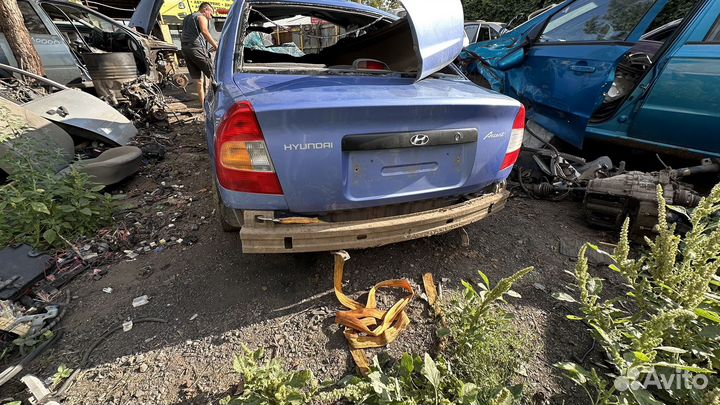 Хендай Акцент 1.6 в разборе разбор хендай акцент