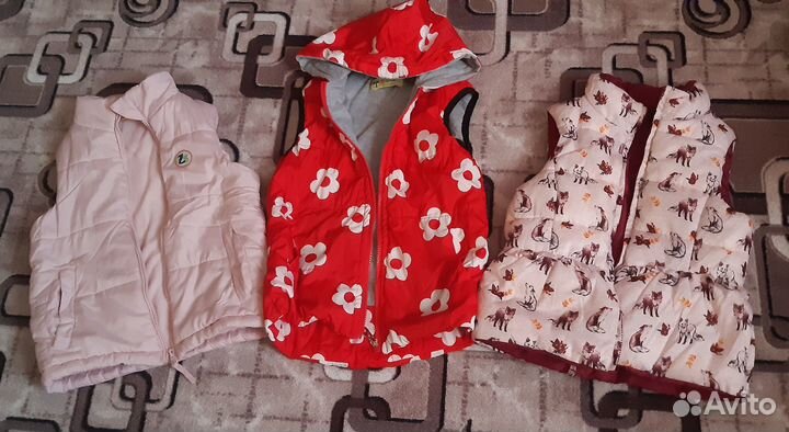Вещи для девочки пакетом 6-8лет