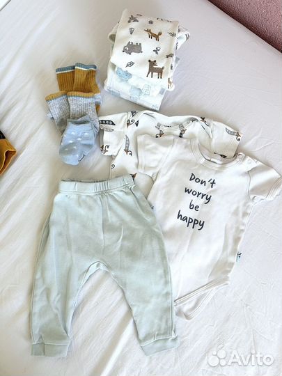 Летняя одежда на мальчика 68-80