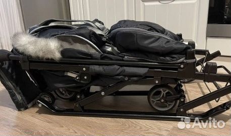 Санки коляска nika kids