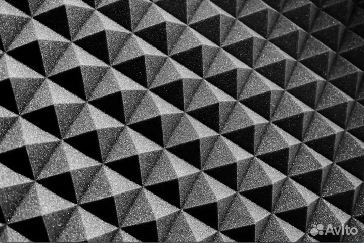 Акустический поролон пирамида 970х1979 мм