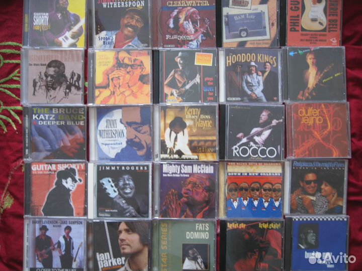 Блюз-рок-опт-30шт - цена за все сд