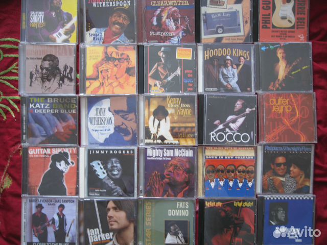 Блюз-рок-опт-30шт - цена за все сд