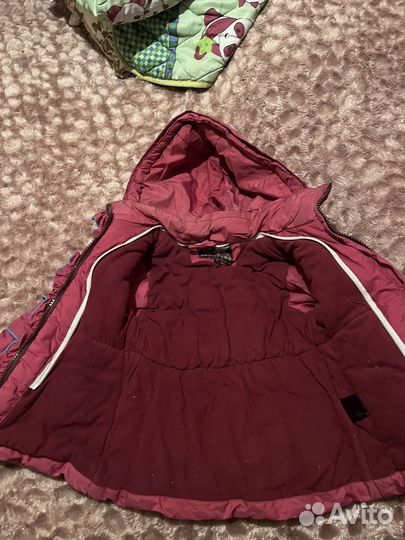 Куртка зимняя для девочки 110