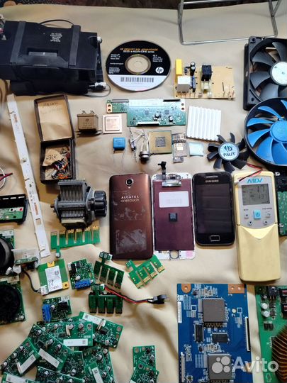 Радиодетали и платы СССР