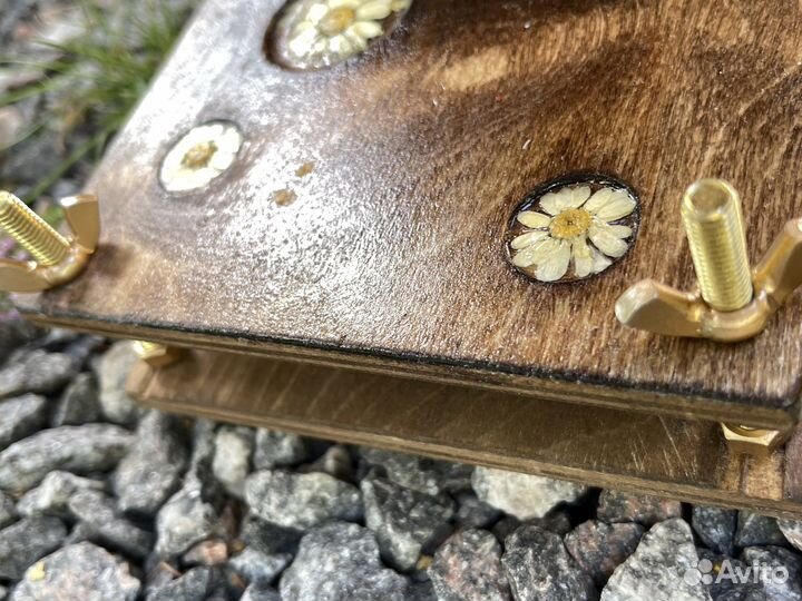 Пресс для гербария ручная работа