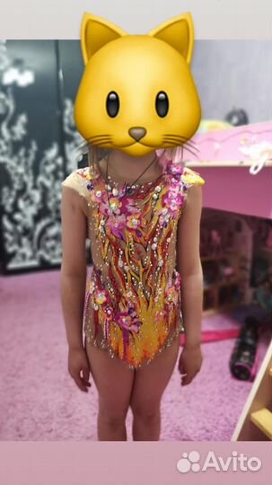 Продам купальник для художественной гимнастики