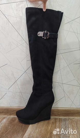 Сапоги ботфорты