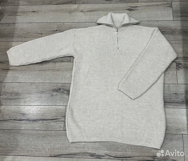 Платье свитер оверсайз