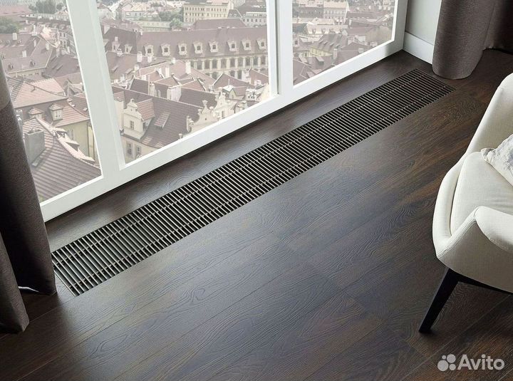 Внутрипольный конвектор