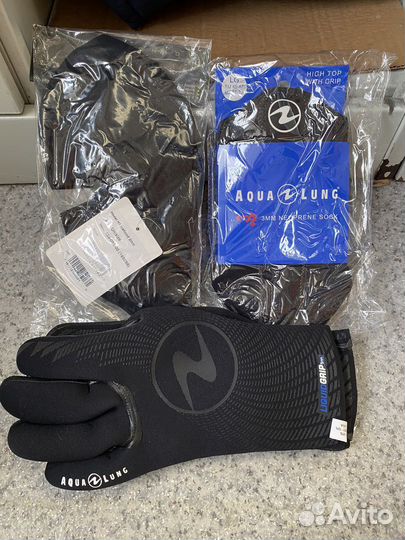 Перчатки и носки для дайвинга