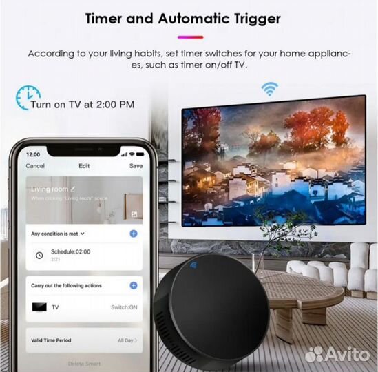 Пульт дистанционного управления Mini Tuya Wifi