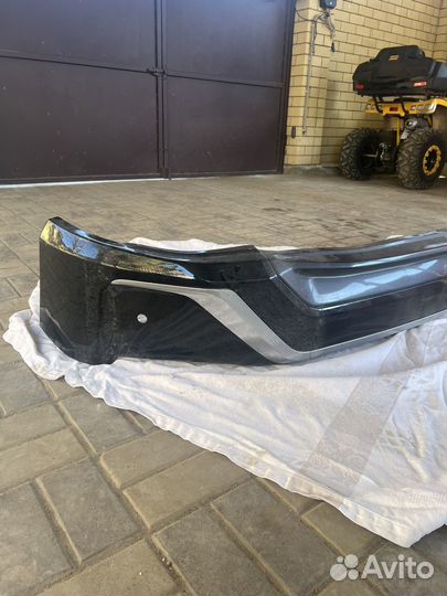 Передняя губа на land cruiser 200