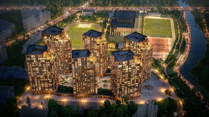 2-к. квартира, 67,5 м², 17/23 эт.