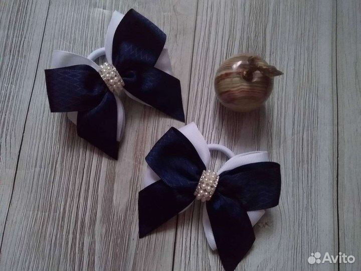 Бантики для волос ручной работы