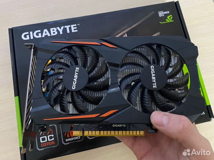 Видеокарта gtx 1050 ti oc 4 gb