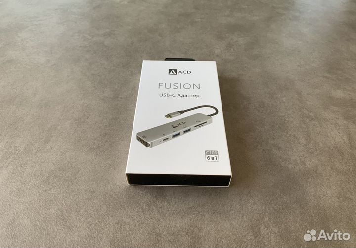 Док- станция переходник ACD-C106-PAL Fusion USB-C