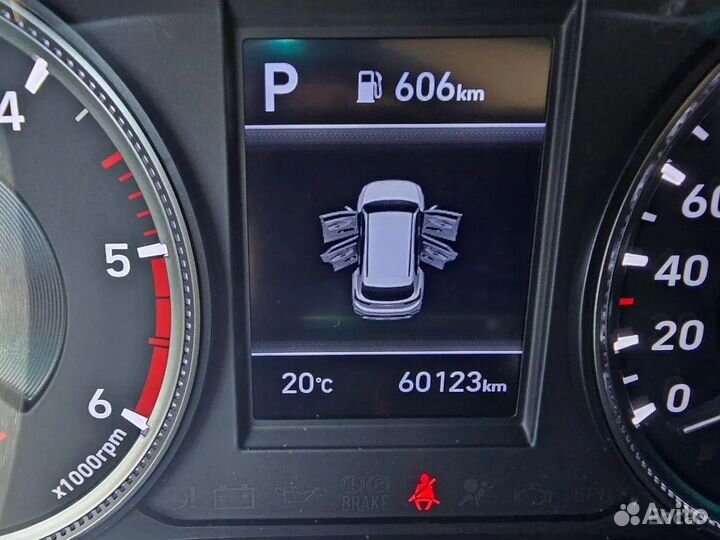 Hyundai Santa Fe 2.0 AT, 2019, 60 123 км