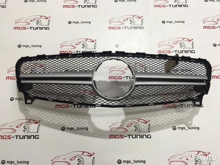 Решетка Mercedes A-class w176 AMG 45 Silver
