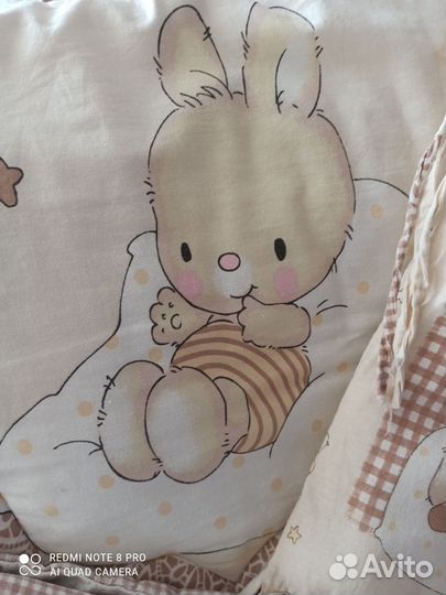 Бортики в кроватку