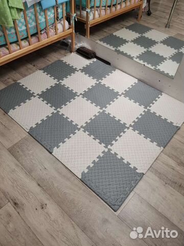 Детский коврик для ползания пазл