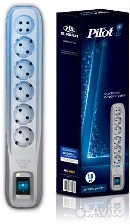 Сетевой фильтр Pilot L 1.8 m