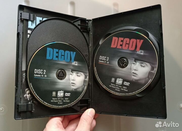 DVD диск - сериал Decoy (оригинал)
