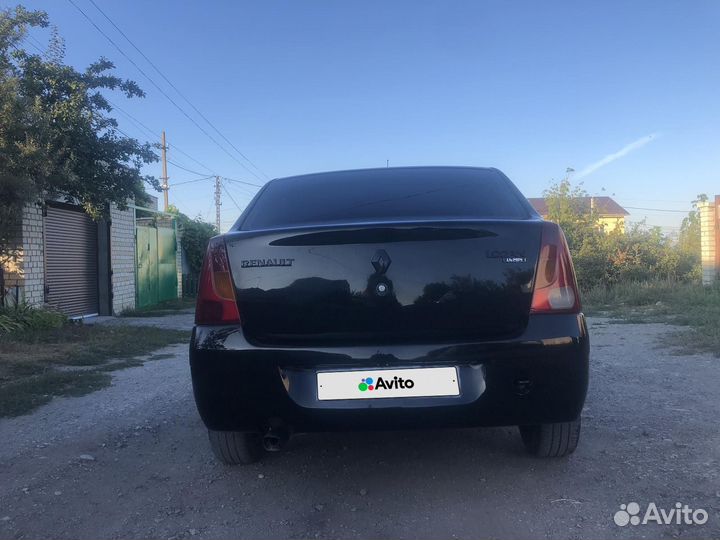 Renault Logan 1.4 МТ, 2007, 204 198 км