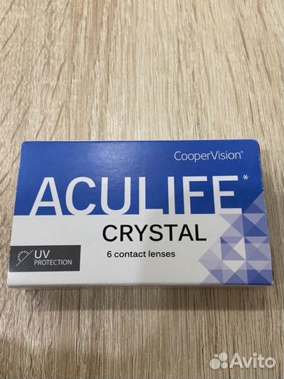 Контактные линзы aculife crystal (все диоптрии)