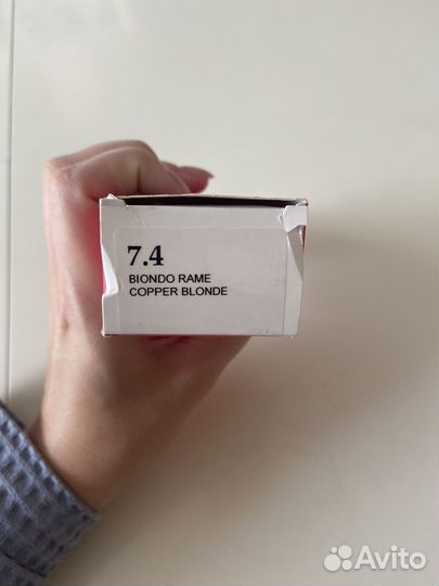 Краска для волос barex 7/4 и активатор 3
