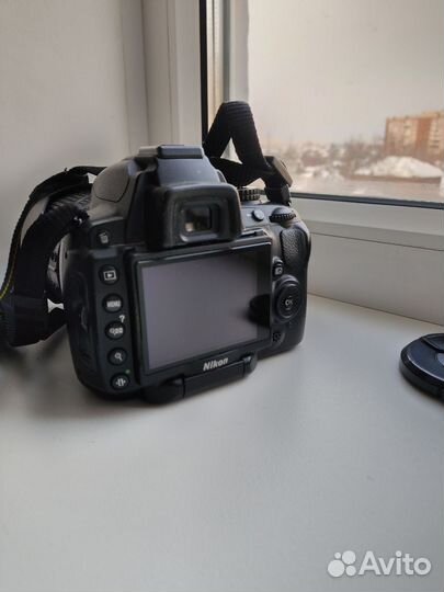Зеркальный фотоаппарат nikon d5000 с объективом
