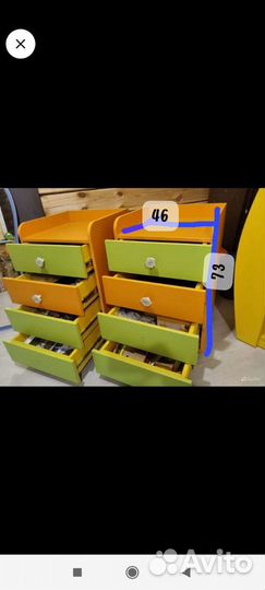 Мебель для детского сада или детской комнаты