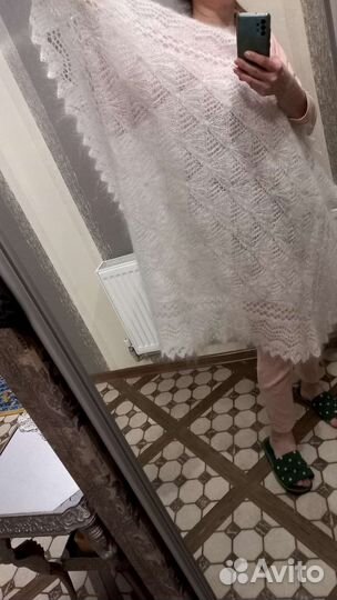 Пуховый платок