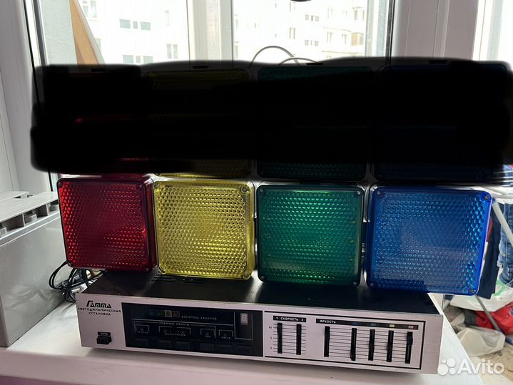 Цветомузыка. Светодинамичнская установка Гамма