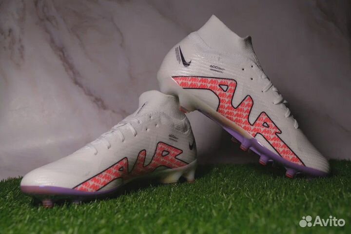 Бутсы для Футбола Nike Air Zoom White