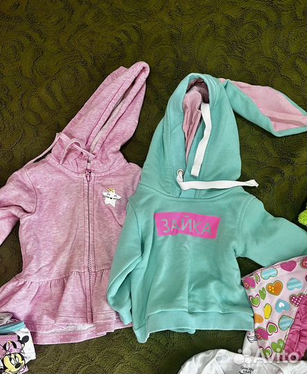 Пакет одежды для девочки 80-86