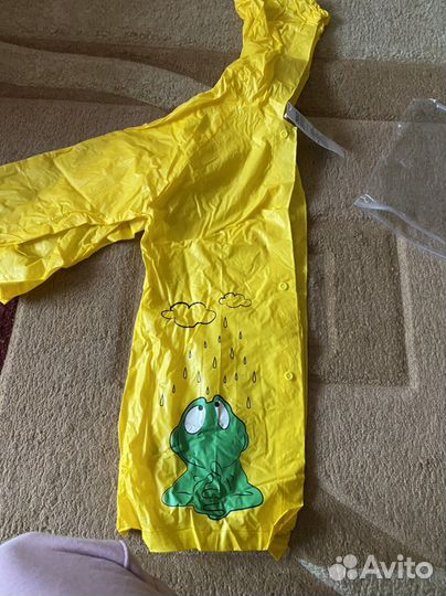 Плащ дождевик детский