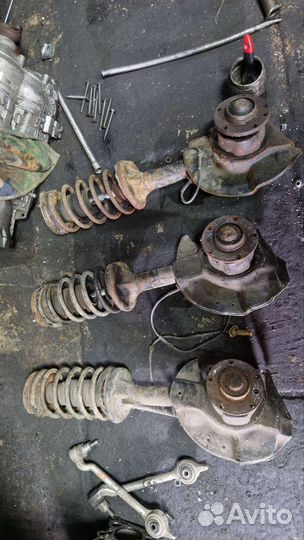 Bmw 5 e34 525 стойки амортизаторов подвески сборе