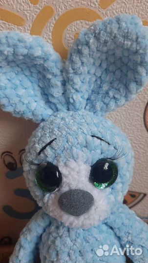 Мягкая игрушка заяц ручная работа