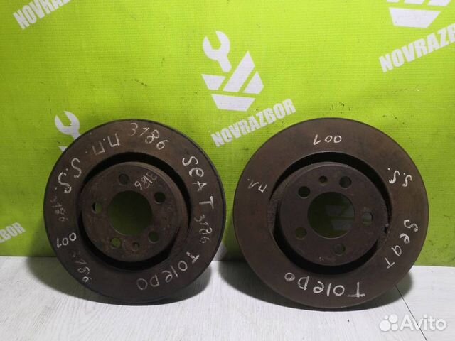 Диск тормозной передний вентилируемый Сеат Толед