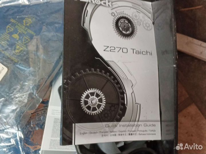Материнская плата asrock z270 taichi