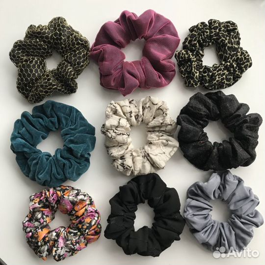 Резинки для волос. Повязки для волос. Новые
