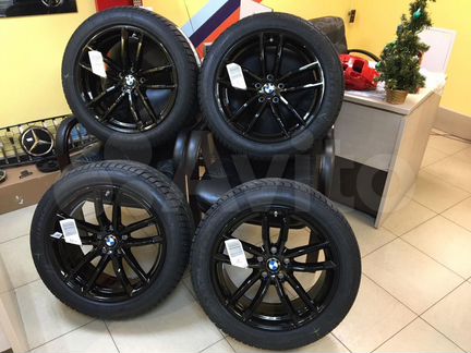 Комплект зимних колес Double Spoke 662M Black BMW